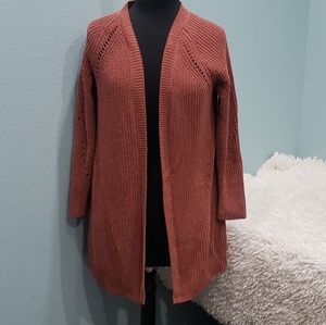 Oversized Cozy Cardigan Sweater, Size M